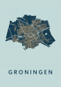 Moderne stadsplattegronden: cartografische kunst
